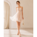 Summer new women's French temperament Western style high-end gentle wind sling fairy dress
